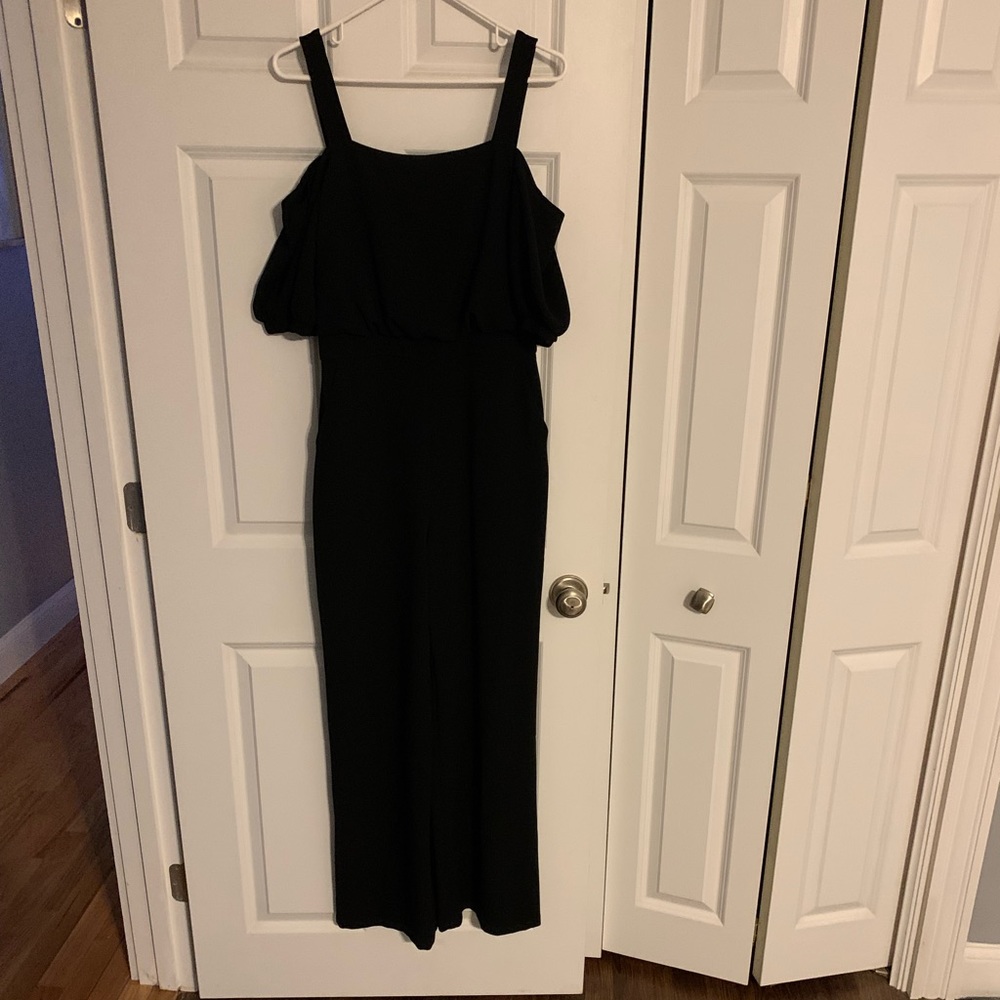 Cold shoulder jumpsuit